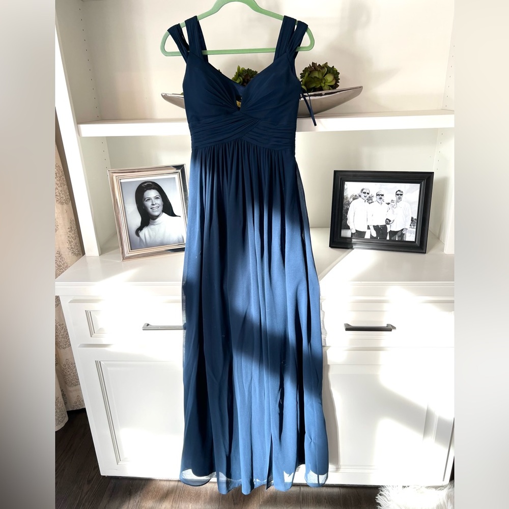 Navy Blue Formal Dress